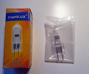 OMNILUX EVC 24V/250W G-6,35 300h #88290005 lampada a penna alogena effetti - Foto 1 di 1