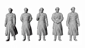 Alguaciles de campo del ejército alemán de la Segunda Guerra Mundial - Juego de 5 figuras - Imagen 1 de 8
