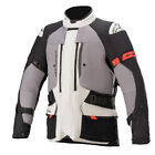 Alpinestars Ketchum Gore-Tex Motorcycle Bike Jacket Ice Grey Dark Grey Black