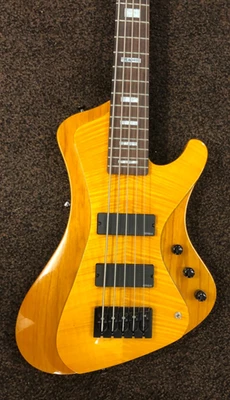 ESP LTD Stream-1005 Flamed Maple 5 String Electric Bass Honey Natural - USED - Image 1 of 4