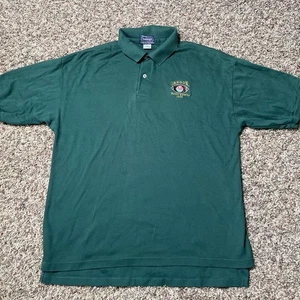 Polo Vintage University Of Oregon Rose Bowl 1995 EE. UU. Verde Adulto Talla Grande - Imagen 1 de 9
