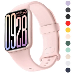 Soft Silicone Band Strap Bracelet For Xiaomi Mi Band 9 Pro/8 Pro/Redmi Watch 5 4 - Picture 1 of 25