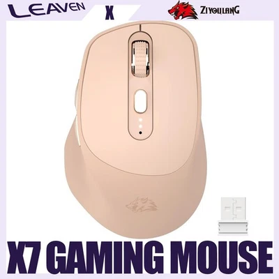 X7 2.4G Wireless Mouse, Dual Mode Office Mice with Battery Indicator, 5 DPI - Image 1 of 4
