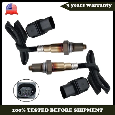 Sensor de oxígeno arriba+abajo 2 piezas para Audi A3 2,0 L L4 diésel turboalimentado 2010-2013 NUEVO Foto 1 de 4