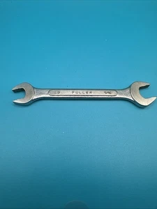 Fuller 3/8 x 7/16 Open End Wrench NO 1462 Japan NOS Vintage 5" Long Chrome - Picture 1 of 4