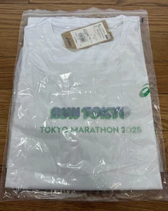 Tokyo Marathon 2025 ASICS Comic Style White T-Shirt Japan 2013A515.100 - Picture 1 of 10