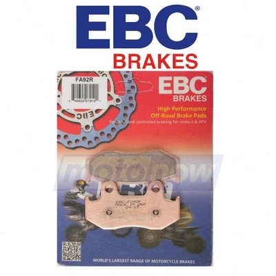 EBC Front R Series Long Life Sintered Brake Pads for 1984-1986 Honda CR500R kc Foto 1 de 4