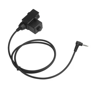 U94 PTT Cable Plug Headset Adapter For FT‑60r/VX‑3r/VX‑2r/VX5r/VX150/VX‑110/F FY - Zdjęcie 1 z 23
