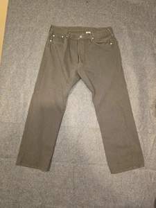 Pantalones de mezclilla ligeros para hombre Levi's 501 verde caqui W 40 L30 ajuste regular muy bonitos - Imagen 1 de 12