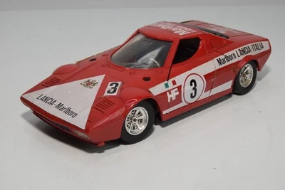 B74 1:24 BBURAGO BURAGO 0108 108 LANCIA STRATOS #3 RALLY MARLBORO EXC. COND. - Image 1 of 4