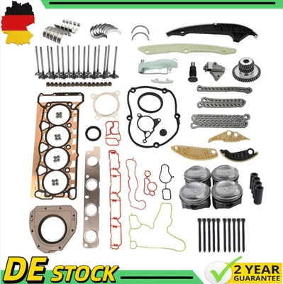 Steuerkettensatz Reparatursatz Kolben 21mm Für Audi VW Skoda 1,8 TSI CDA CDH