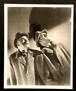 FOTO DE PELÍCULA ALBAHACA RATHBONE Y NIGEL BRUCE EN 1944 'LA PERLA DE LA MUERTE' (P196) - Imagen 1 de 2