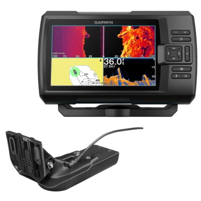 Garmin STRIKER Vivid 7sv Fish Finder GPS With GT52HW-TM Transducer 010-02553-00 - Image 1 of 4
