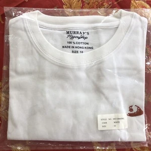 Murray’s Taggery Shop Nantucket rotes weißes Damen-T-Shirt neu in Verpackung (Größe 10) - Bild 1 von 6