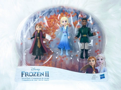 Disney Frozen 2 Anna Elsa Mattias Small Dolls Story Set of 3 Travel Pack NEW Cover