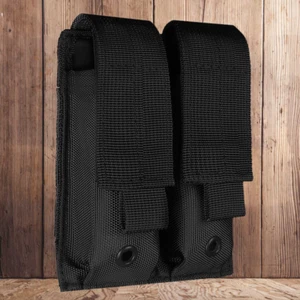 1000D Nylon Doble Pistola Mag Bolsa Táctica Cargador Bolsa Herramientas Organizador Soporte - Imagen 1 de 12