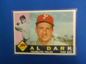 1960 Topps Baseball # 472 Al Dark NMT + - Picture 1 of 2