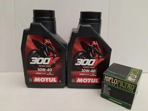 Aceite Motul 300V 10W40 / Filtro de aceite KTM 250 EXCF, SXF, XCF hasta año 2012 - Imagen 1 de 1