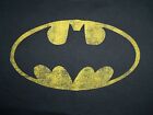 T-Shirt Batman DC Comics Superheld Logo Symbol schwarz S kostenloser US-Versand