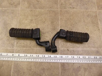 1976 Kawasaki KZ400 K341-1) left and right front foot pegs set - Image 1 of 4
