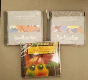 3- Vienna Master Series CD - Claudio Monteverdi Chopin - Georg Friedrich Händel - Bild 1 von 4