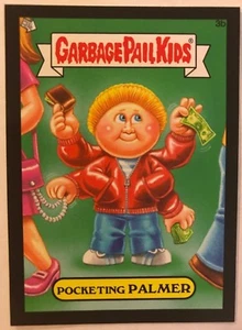 Garbage Pail Kids 2013 Minis #3b Bolsillo PALMER NEGRO Como Nuevo - Imagen 1 de 1