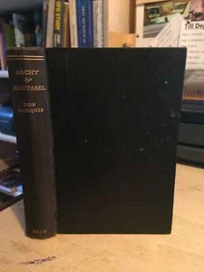 Don Marquis: Archy and Mehitabel 1931 Good Humour Poetry Verse UK 1st HB - Picture 1 of 1