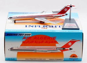 VUELO 1:200 AIR ARGELIE Boeing B727-200 Diecast Aircarft Modelo 7T-VEB - Imagen 1 de 12