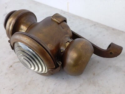 Lámpara de queroseno vintage Ford modelo T luz lateral coche y soporte de montaje hecho en casa Foto 1 de 4