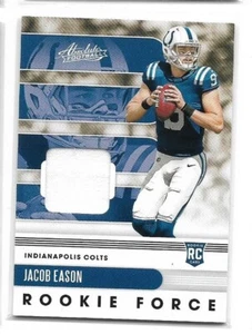 Camiseta Jacob Eason 2020 Absolute Rookie Force radiocontrol Carolina Panthers/Potros - Imagen 1 de 1