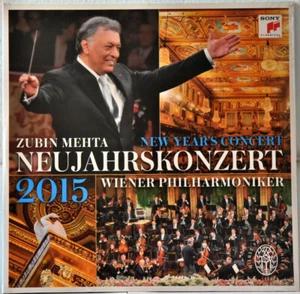 AUDIOPHILE SONY CLASSICAL "New Year Concert 2015" 180g ,#3LP SET Zubin MEHTA SS - Picture 1 of 2