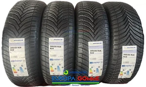 KIT 4x MICHELIN 205/55 R16 91V CROSSCLIMATE 2 DOT/ANNO 2025 TRENO GOMME 4 STAGIO - Bild 1 von 6