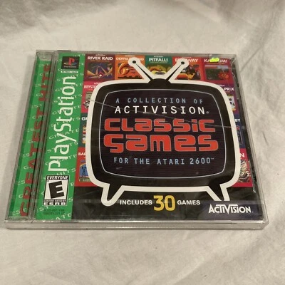 Activision Classic Games Atari 2600 Ps1 Brand New No Tears - Cracked Case - Image 1 of 4