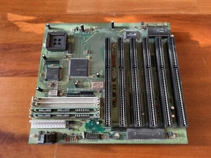 Vintage 386 baby AT Motherboard AMD 386SX-40 with RAM - Picture 1 of 7