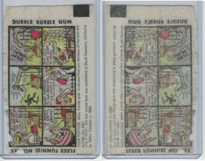 R53 Fleer, envoltorios divertidos, años 40, almuerzo #245 - Imagen 1 de 1