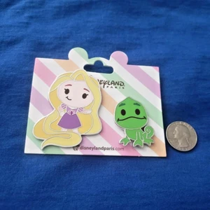 Disney Rapunzel Pascal Cute OE 2025 Disneyland Paris DLP Pin - Picture 1 of 2