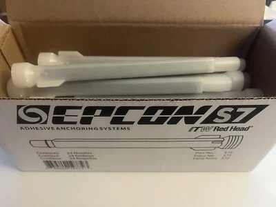 ITW Red Head High Flow Mixing Nozzle for S7 and C6+ Dual Cartridge S75 Case Of 24