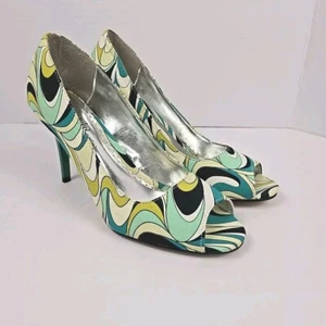 Wild Rose High Heels Grün Größe 8,5 - Bild 1 von 12