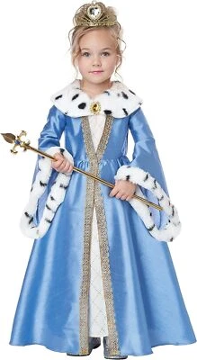 Disfraz de niña medieval renacentista dama disfraz de Halloween infantil Foto 1 de 2