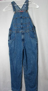Vtg 90s Y2K Union Bay Carpenter Style Denim Blue Jean Overalls Mens Medium - Picture 1 of 9