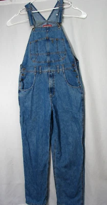 Vtg 90s Y2K Union Bay Carpenter Style Denim Blue Jean Overalls Mens Medium - Image 1 of 4