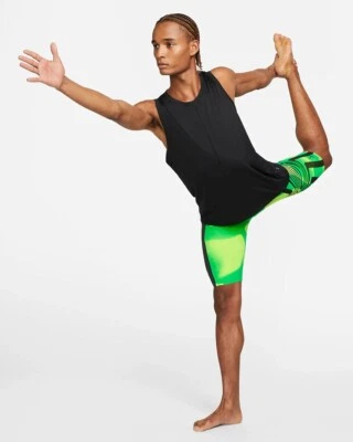 Nike Men's Dri-Fit Yoga Training Short Tights DM5893-321 - Image 1 of 4