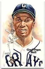 1981 Perez-Steele Hall of Fame Series 5 Cool Papa Bell /10000 Homestead Grays