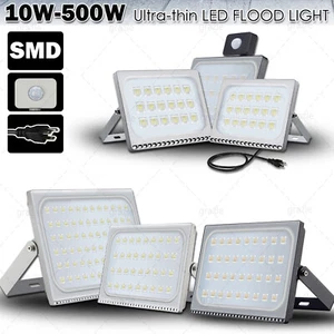 10-100W LED Fluter Scheinwerfer Außen Strahler Lampe IP65 mit Bewegungsmelder DE - Bild 1 von 32