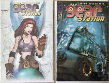 GEAR STATION, #0, 4, TWO ISSUE FANDOM/IMAGE COMICS BUNDLE, 2000, VGC