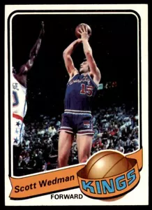 1979-80 Topps Basketball Card Scott Wedman Kansas City Kings #7 - Picture 1 of 2