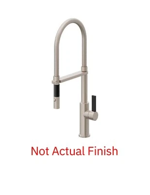 Grifo de cocina extraíble Corsano California Faucets K51-150-BFB-PC cromo pulido Foto 1 de 4