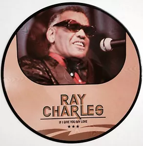 RAY CHARLES PICTURE DISC ~ LIMITED EDITION NEW NEVER PLAYED - Imagen 1 de 2