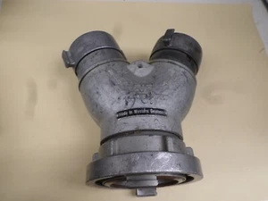 Spaccatubo idrante antincendio AWG vintage 4" - (2) 2 1/2" NH - Foto 1 di 13