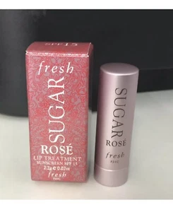 New! Fresh Sweet as Sugar Minis Lipstick Sugar Rose Lip Treatment Sample SPF 15 - Picture 1 of 1